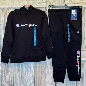 Champion Authenic Athleticwear. Hoodie and Sweatpants sz 6/7
